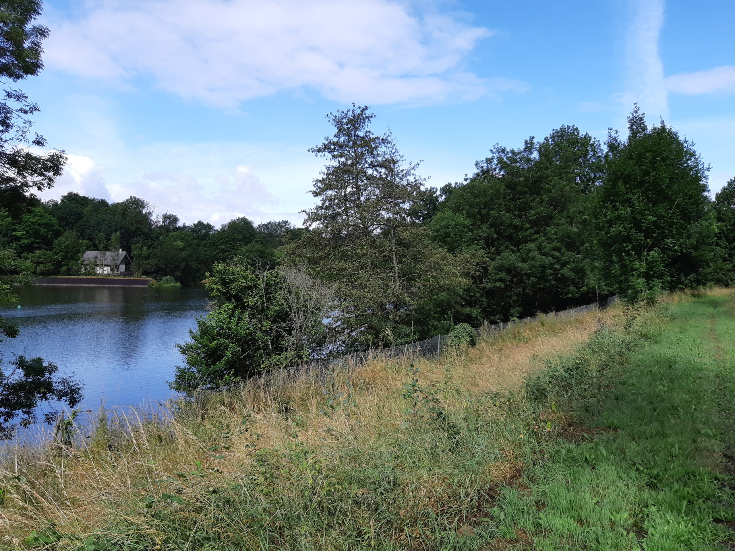 Circuit du Moulin de la Chaise Plan d'eau du Lambon Prailles-La Couarde Nouvelle-Aquitaine