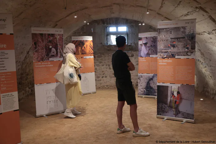 Exposition - Archéologie sur le bâti Prieuré bénédictin Pommiers