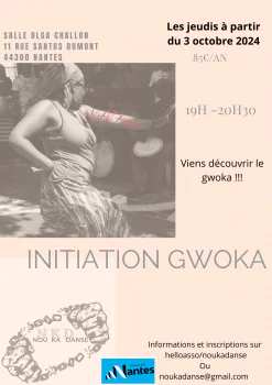 Cours de danse de Gwoka Salle Olga Challon (ex. salle Santos Dumont)