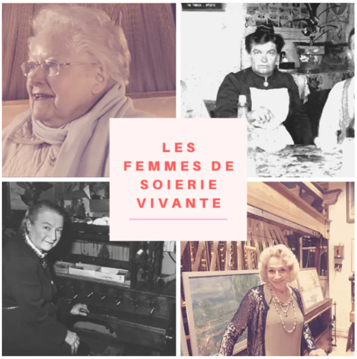 Journée du Matrimoine 2024 : Les Femmes de Soierie Vivante Soierie Vivante : Atelier municipal de passementerie Lyon