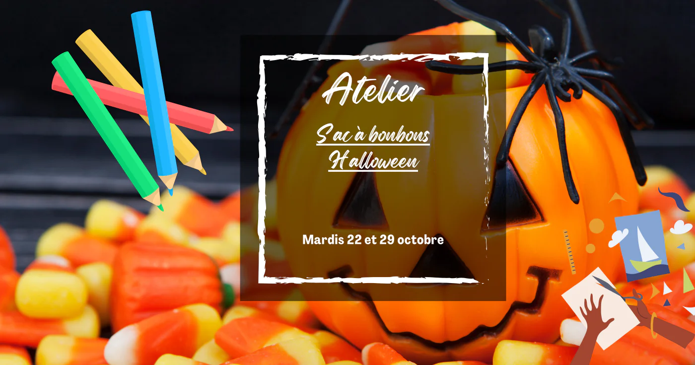 Atelier au Château "Sac à bonbons d'Halloween"