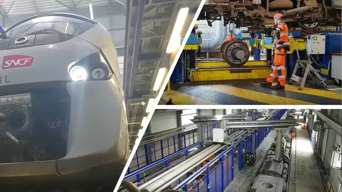 Visite guidée du technicentre SNCF de Granville: découvrez les métiers et les installations de la maintenance ! Technicentre de maintenance SNCF Granville