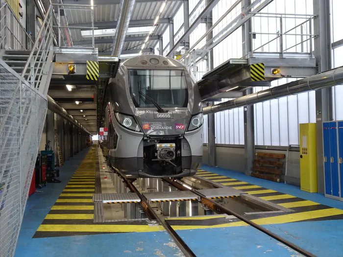 Visite guidée du technicentre SNCF des lignes normandes Technicentre SNCF de Caen Caen