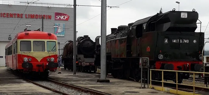 Découverte du Train Historique à Vapeur du Limousin Technicentre SNCF Limoges Limoges