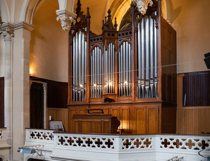 Présentation de l'orgue Joseph Merklin Temple de la Lanterne Lyon