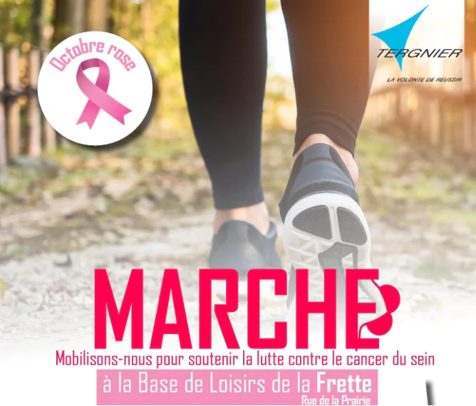 Octobre rose: une marche pour soutenir la lutte contre le cancer du sein à La Frette