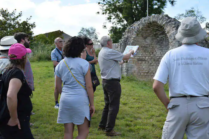 Visite des thermes de Saint-Saloine Thermes de Saint-Saloine Saintes