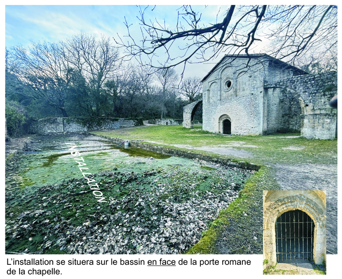 RESONANCES : création contemporaine et patrimoine vers une valorisation innovante du patrimoine. Circuit entre 5 villages de la Drôme provençale VAL DES NYMPHES LA GARDE ADHEMAR La Garde-Adhémar