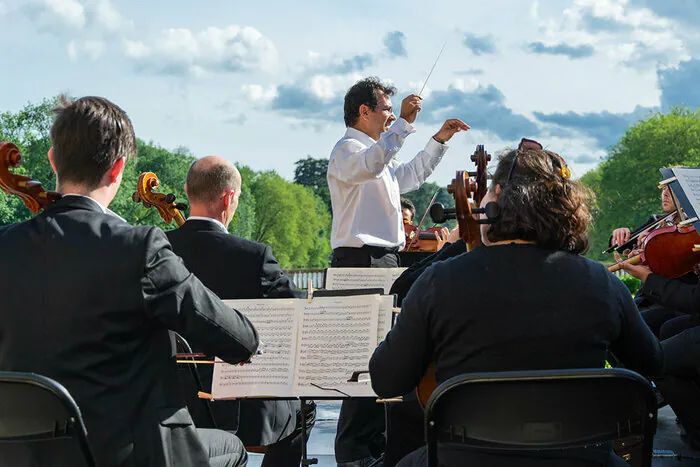 Concert à la villa Villa Savoye Poissy