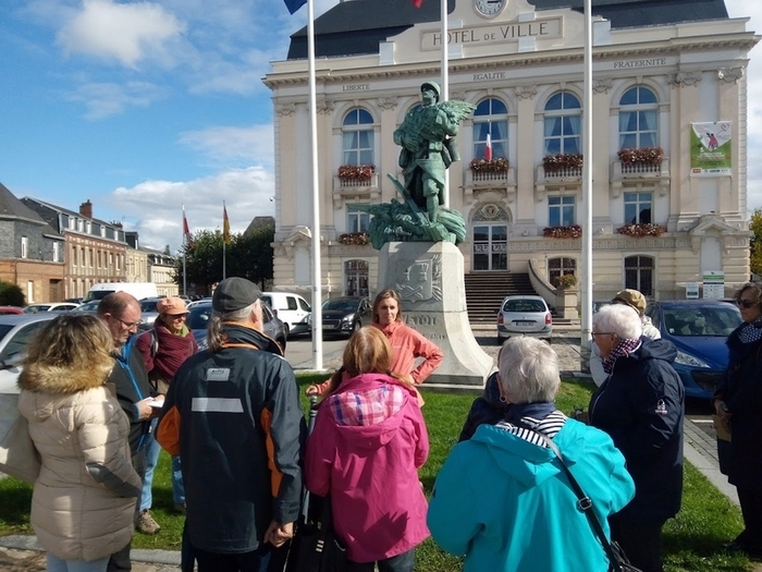 Visite guidée sensorielle sur le thème de la Reconstruction : Yvetot sens dessus dessous Yvetot Normandie Tourisme Yvetot