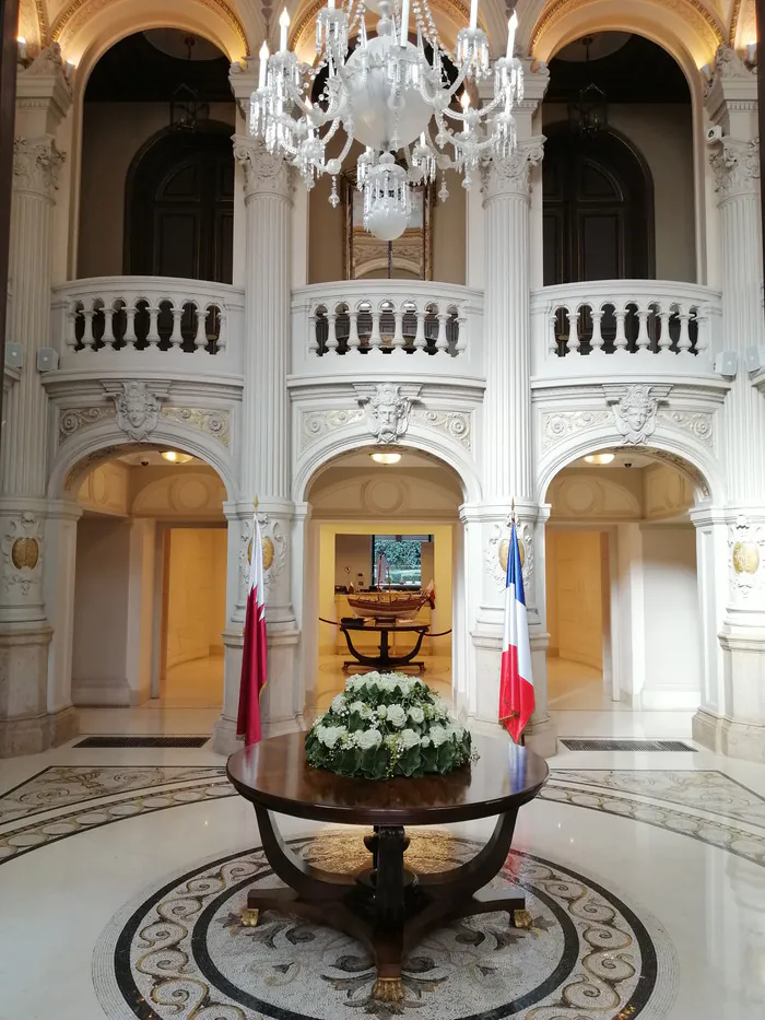 Visite commentée de l'Ambassade de l'Etat du Qatar Ambassade de l'État du Qatar Paris