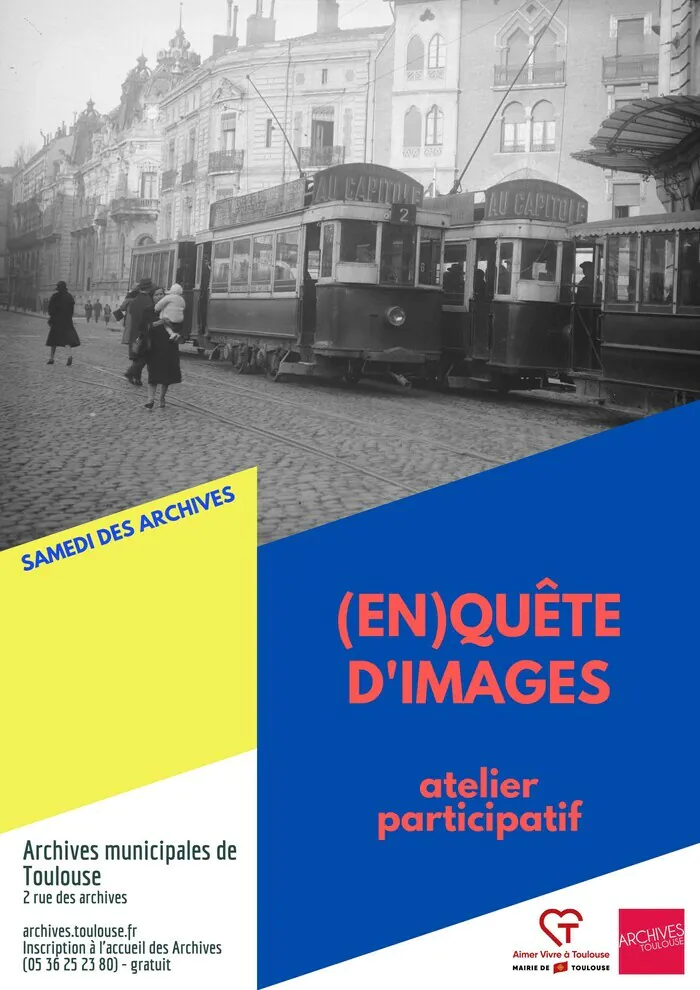 Enquêtes d’images : « Sur les pas du photographe Marius Bergé » Archives municipales de Toulouse Toulouse