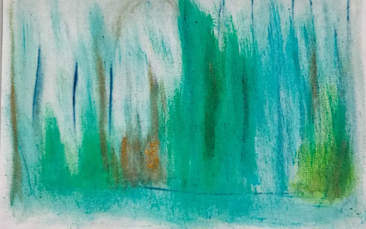 Atelier aquarelle autour du vert et de nos ressentis dans la nature Bibliothèque André Malraux Paris