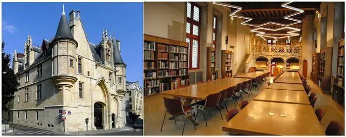 Une bibliothèque d'art dans un monument historique Bibliothèque Forney – Hôtel de Sens Paris