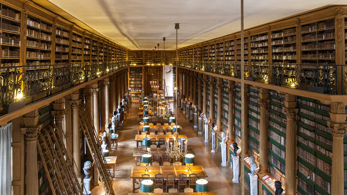 Visite des bibliothèques Mazarine et de l'Institut de France Bibliothèque Mazarine Paris