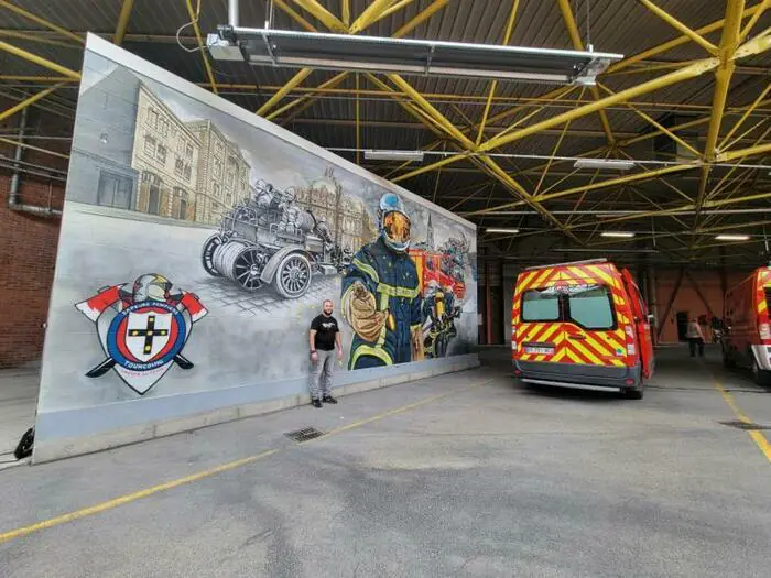 Visite de la caserne des pompiers Caserne des pompiers Tourcoing