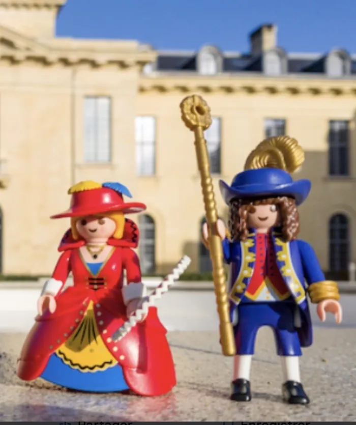 Visite libre : représentation des Châteaux de Saint-Germain-en-Laye Vieux et Neuf au temps de Louis XIII réalisée en Playmobil Centre administratif Saint-Germain-en-Laye