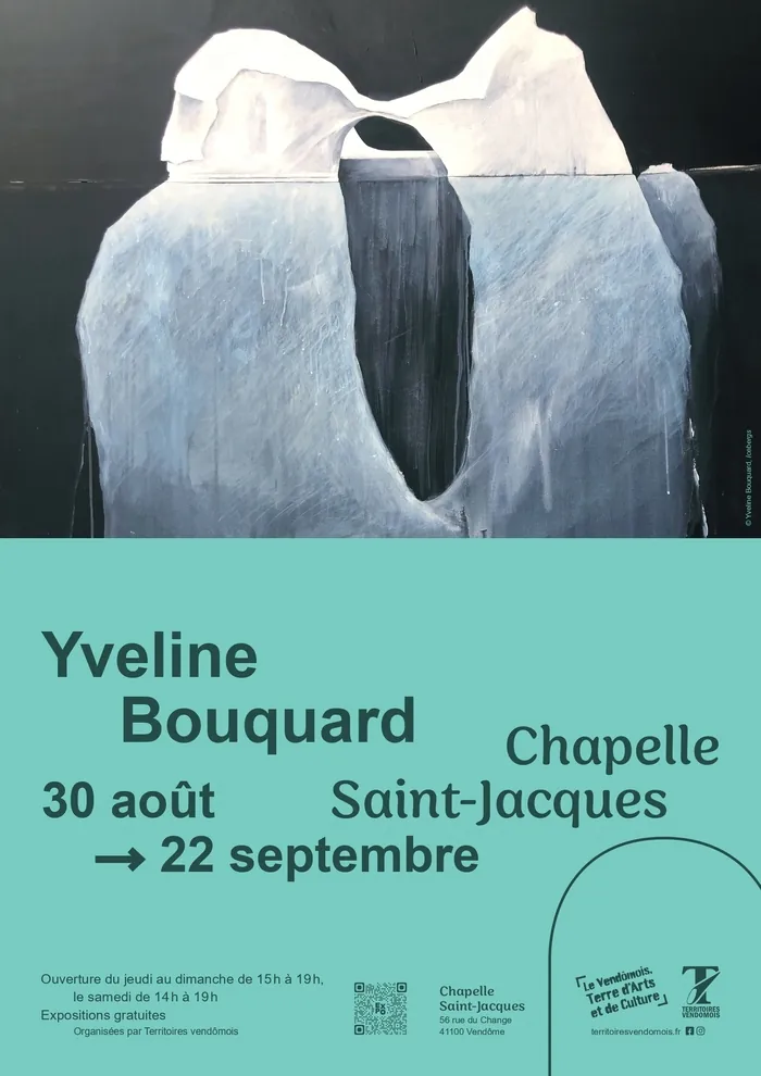 Visite commentée de l'exposition Yveline Bouquard Chapelle Saint-Jacques Vendôme