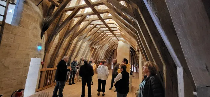 Visite du chemin de ronde ! Château de Jonzac Jonzac