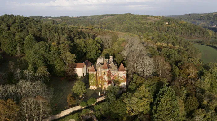 Visite du château de La Faye ! Château de la Faye Auriac-du-Périgord