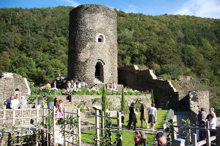 « Sur les traces de Gauzfred de Monte Arnald » : étape au château médiéval ! Château de Montarnal Sénergues