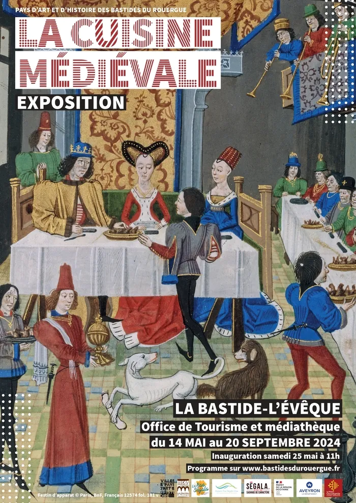 Exposition : « La cuisine médiévale » Château de Réquista La Bastide-l'Évêque