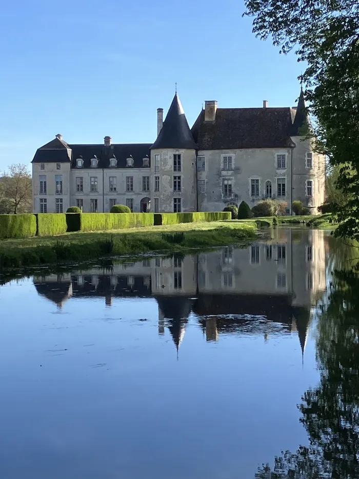 Visite libre d'un château XIXe avec un livret ludique Château de Ricey-Bas Les Riceys