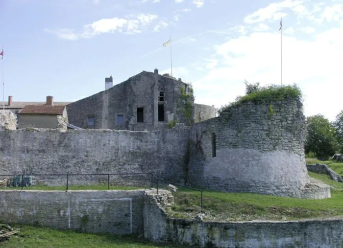 Parcourez des expositions dans un château du XVe siècle Château "Qui qu'en grogne" Moyen