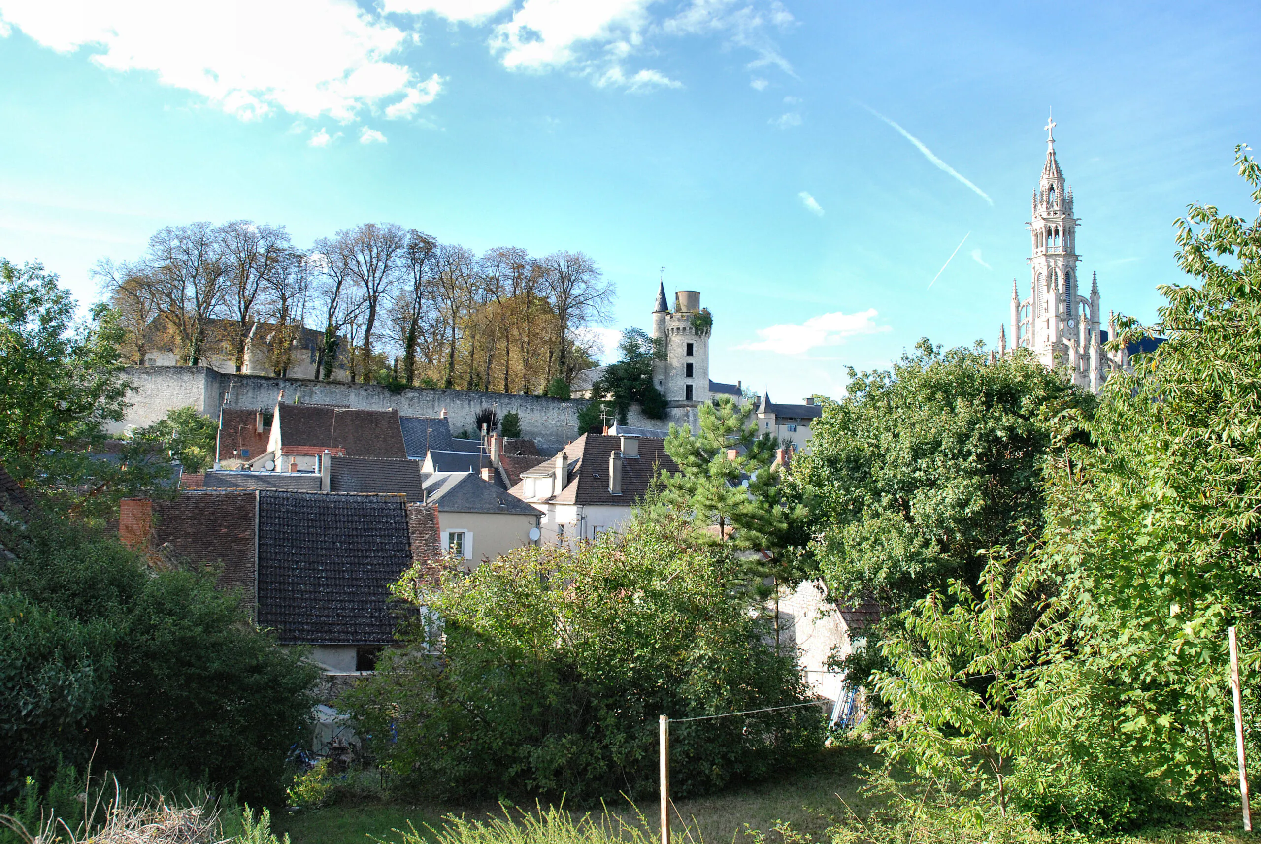 Journée des peintres dans la rue Châteauneuf-sur-Cher