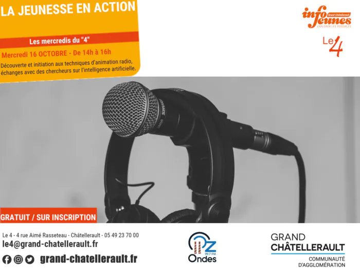 Émission radio "la jeunesse en action"