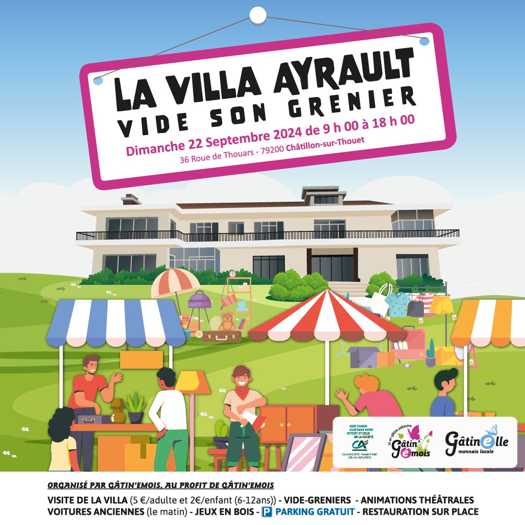 LA VILLA AYRAULT VIDE SON GRENIER