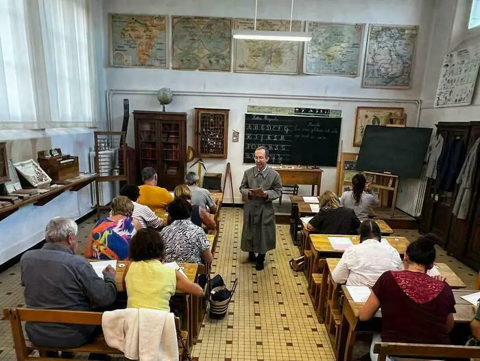 Dictée du certificat d'études Classe-Musée René-Granger Joué-lès-Tours