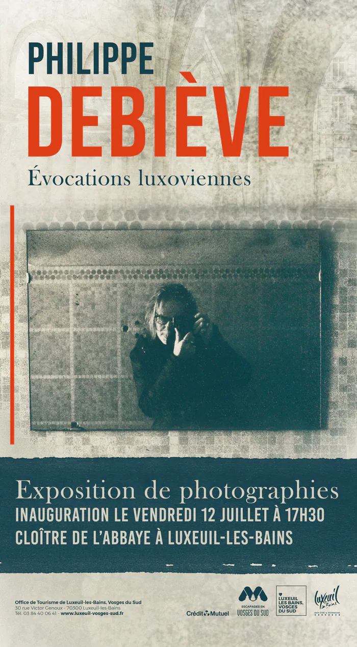 Exposition photo « Évocations luxoviennes » de Philippe Debiève Cloître de l'abbaye Saint-Colomban Luxeuil-les-Bains