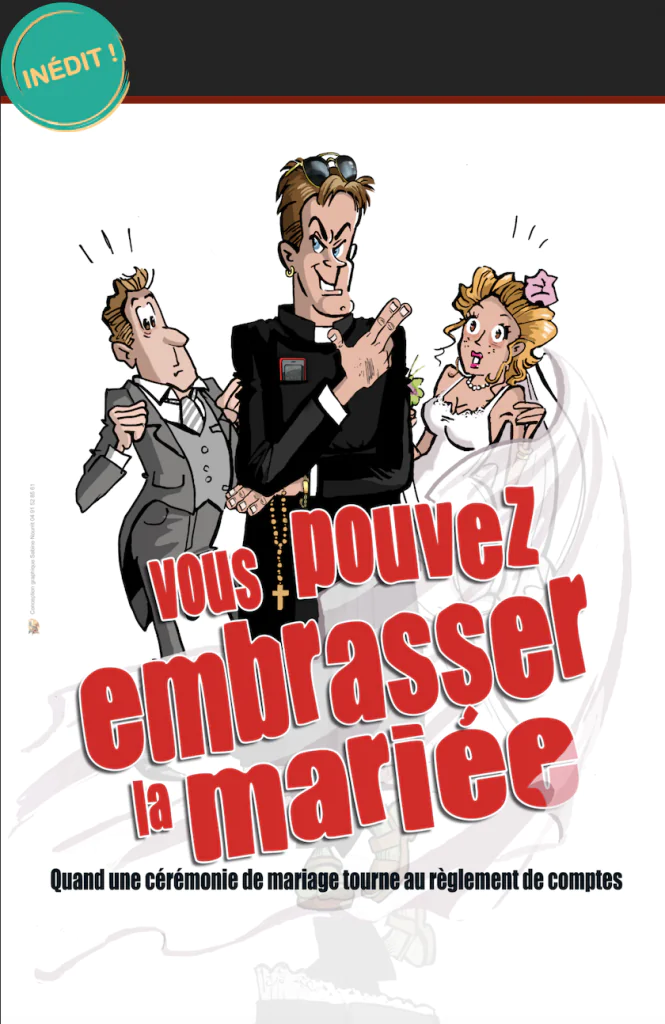 Vous pouvez embrasser la mariée