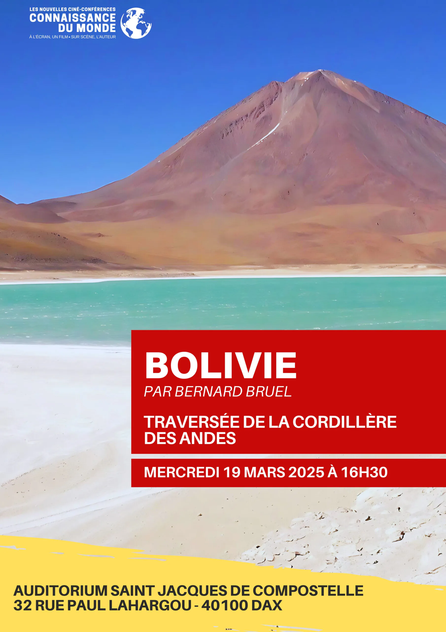 Ciné-conférence Connaissance du Monde Bolivie