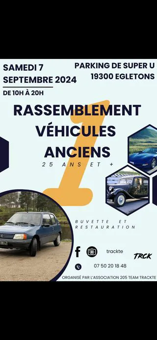 Rassemblement véhicules anciens