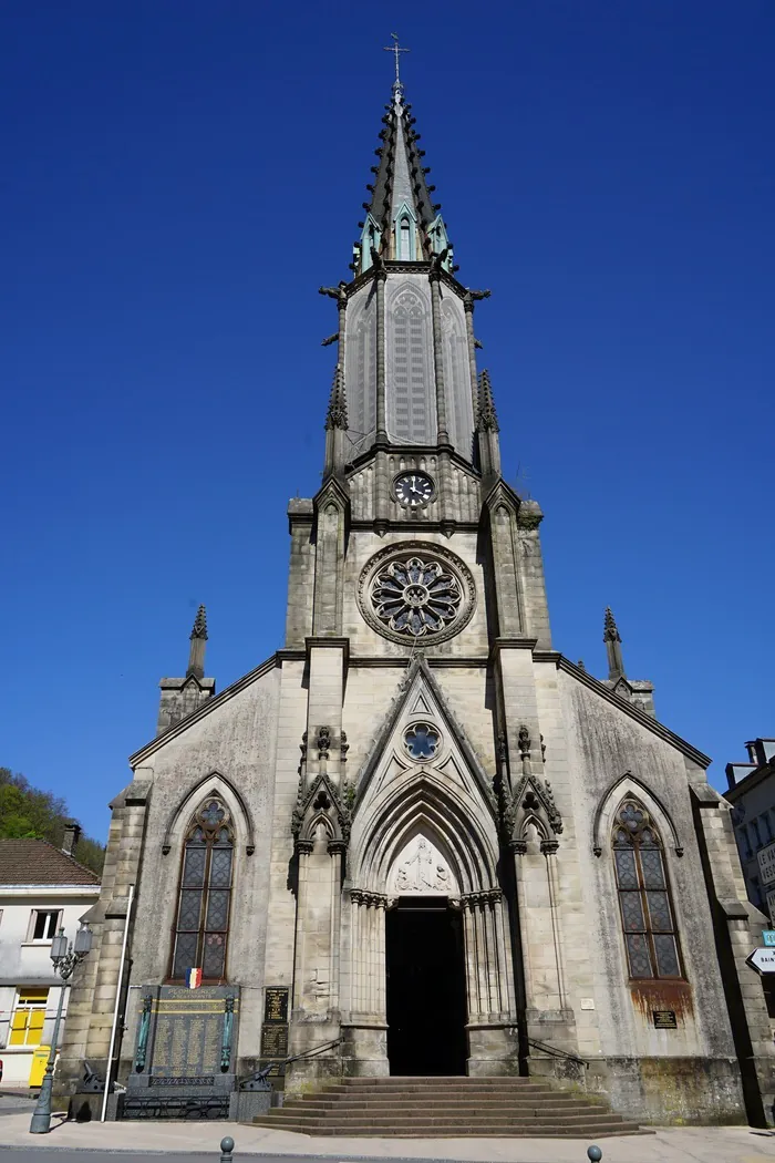 Exposition et présentation des actions de l'association de préservation du lieu Église Saint-Amé et Saint-Blaise Plombières-les-Bains