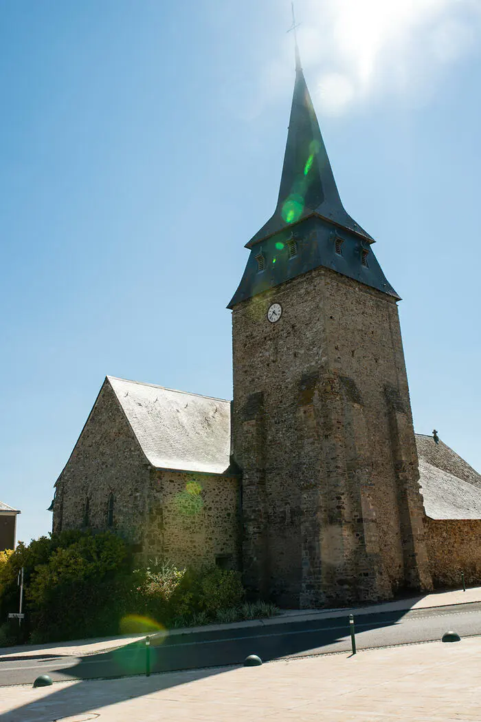 Visite libre de l'église St-Aubin Eglise Saint-Aubin La Roche-Neuville