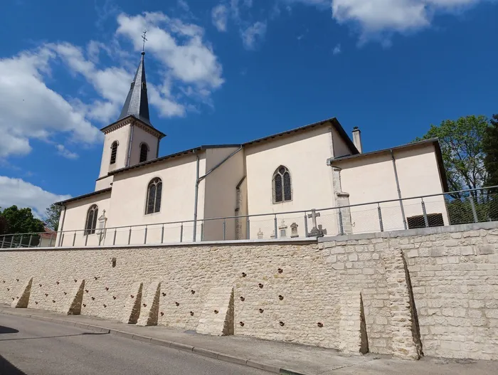 Visitez une église et ses fresques du XVème siècle Eglise Saint-Martin Bouxières-aux-Dames