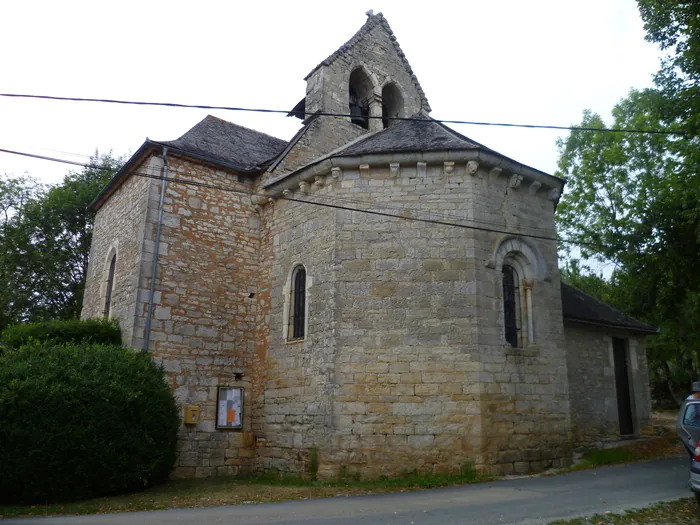 À la découverte exceptionnelle de l'église de Loupchat Église Saint-Martin de Loupchat Martel