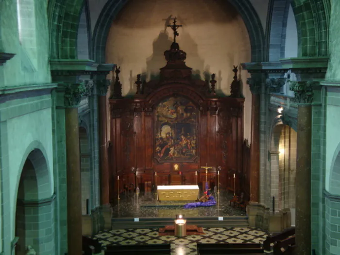 Visite guidée par un guide conférencier de la paroisse Notre-Dame-de-Clermont Eglise saint-pierre-les-minimes Clermont-Ferrand