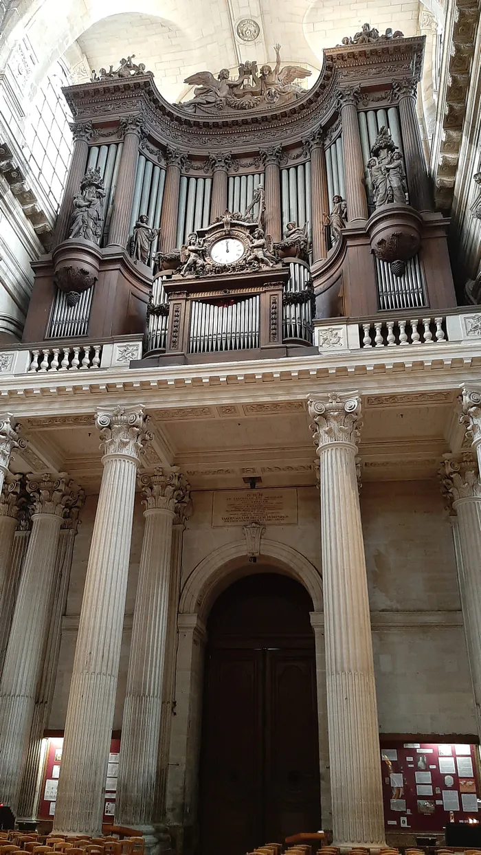 Les orgues de Saint-Sulpice. Eglise Saint-Sulpice Paris