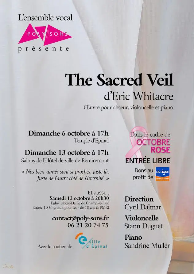 POLY-SONS CHANTE THE SACRED VEIL D'ERIC WHITACRE