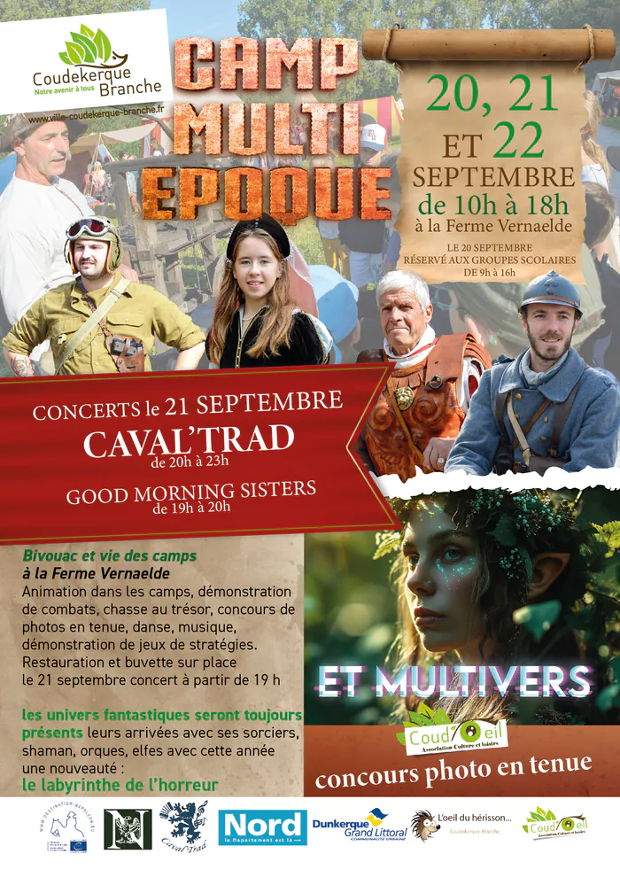 Camp Multi-époques de Coudekerque-Branche Ferme Vernaelde Coudekerque-Branche