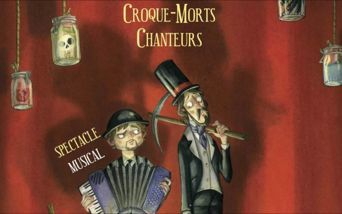 Firmin et Hector - Croque-morts chanteurs Les Trois Baudets Paris