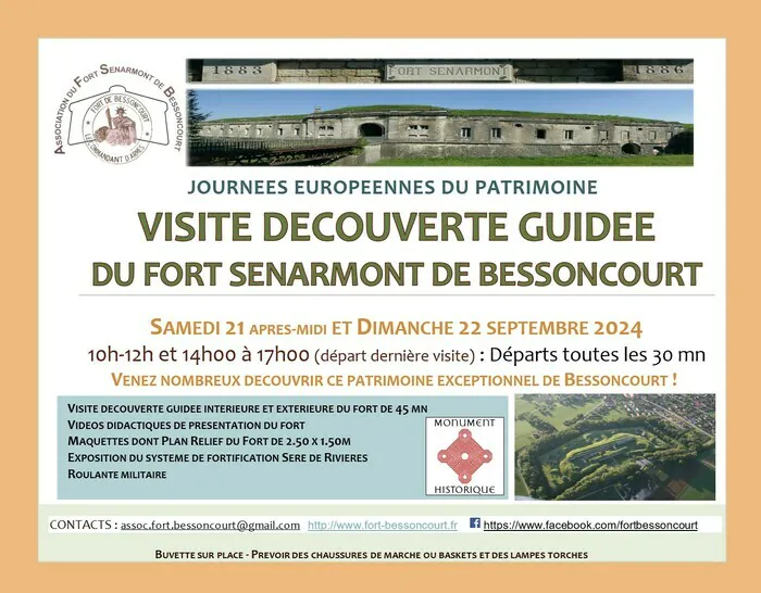 Visite guidée du fort de Bessoncourt Fort de Bessoncourt Bessoncourt