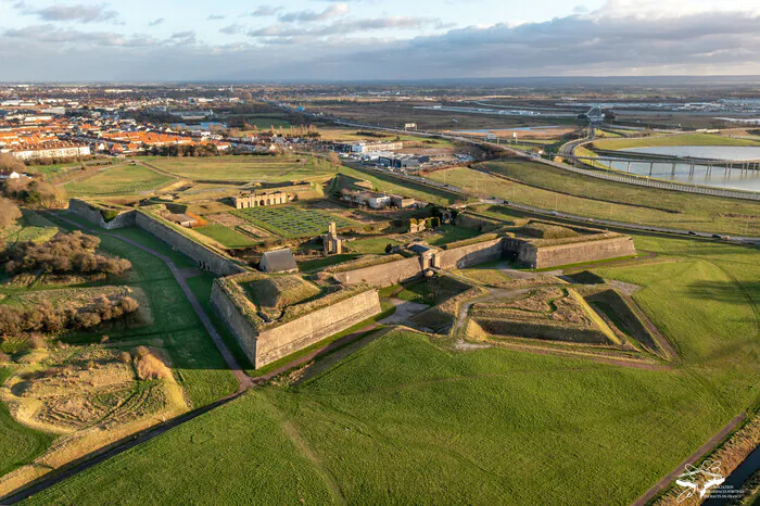 boucle des forts à vélo fort risban - pont henri hénon - calais Calais