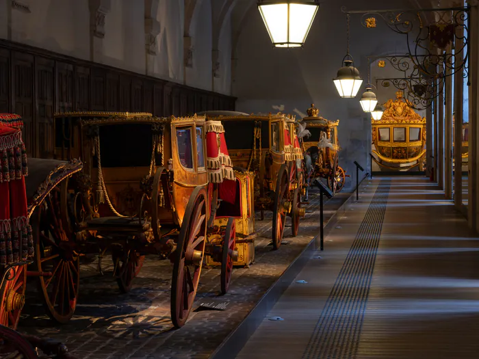 Le cheval au château de Versailles Galerie des carrosses Versailles