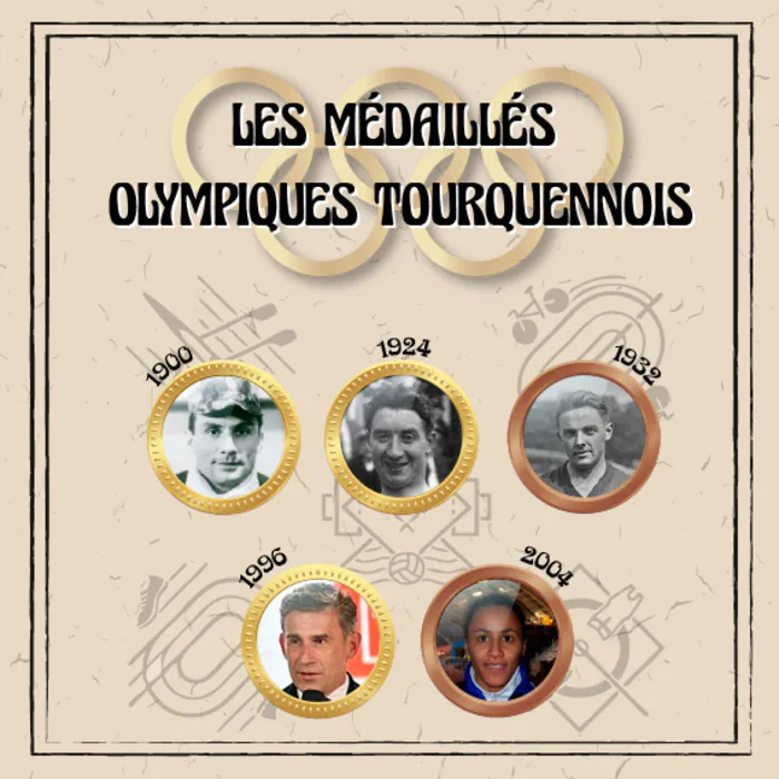 Exposition patrimoniale : Médaillés olympiques tourquennois Galerie Nadar - Médiathèque André Malraux Tourcoing