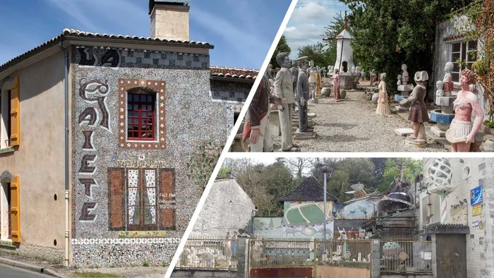 Circuit de découverte des inspirés du bord des routes : les artistes autodidactes charentais Gare